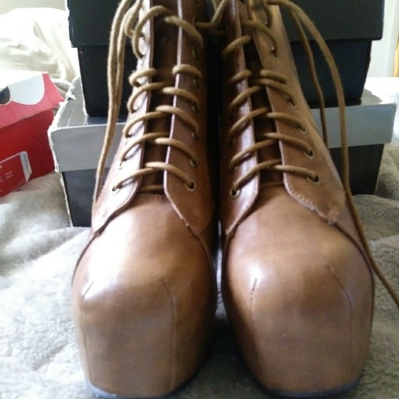 Speed Limit 98 Platform Boots sz 8.5 - Picture 5 of 8